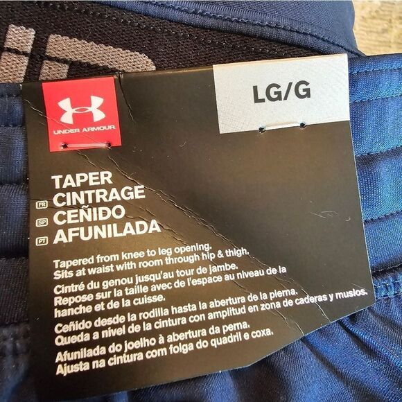 NWT Under Amour Fitted Athletic Panta Sz Large With 32" Inseam - Picture 7 of 7